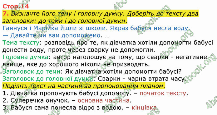 ГДЗ Українська мова 4 клас Вашуленко 2021 (1 частина)