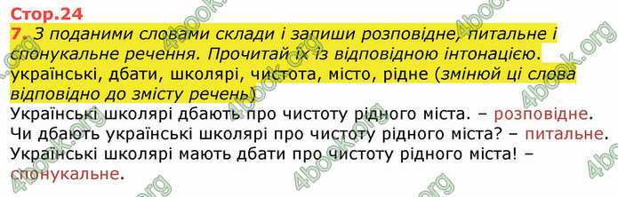 ГДЗ Українська мова 4 клас Вашуленко 2021 (1 частина)