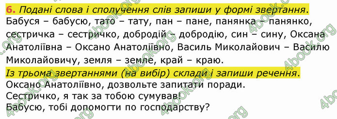 ГДЗ Українська мова 4 клас Вашуленко 2021 (1 частина)