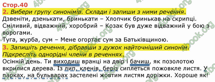 ГДЗ Українська мова 4 клас Вашуленко 2021 (1 частина)