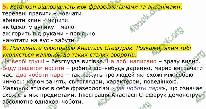 ГДЗ Українська мова 4 клас Вашуленко 2021 (1 частина)