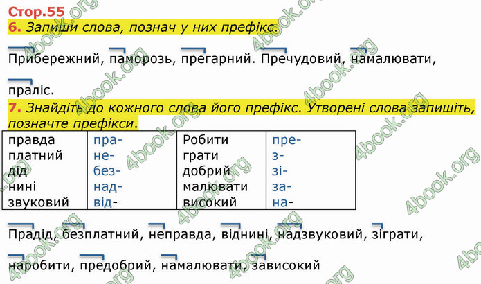 ГДЗ Українська мова 4 клас Вашуленко 2021 (1 частина)