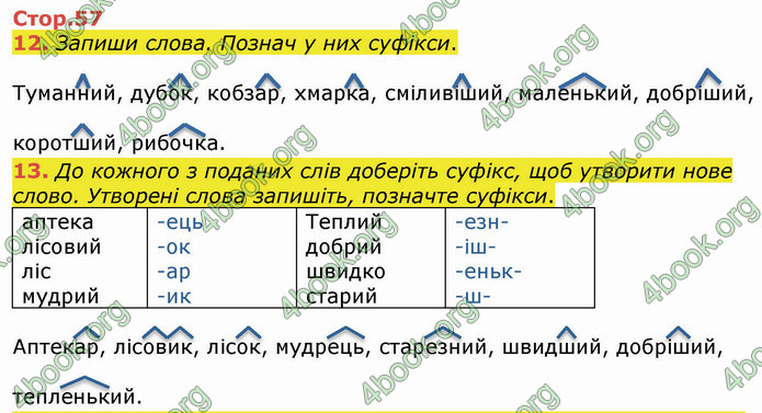 ГДЗ Українська мова 4 клас Вашуленко 2021 (1 частина)