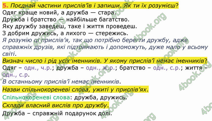 ГДЗ Українська мова 4 клас Вашуленко 2021 (1 частина)