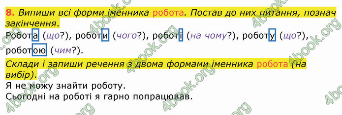 ГДЗ Українська мова 4 клас Вашуленко 2021 (1 частина)