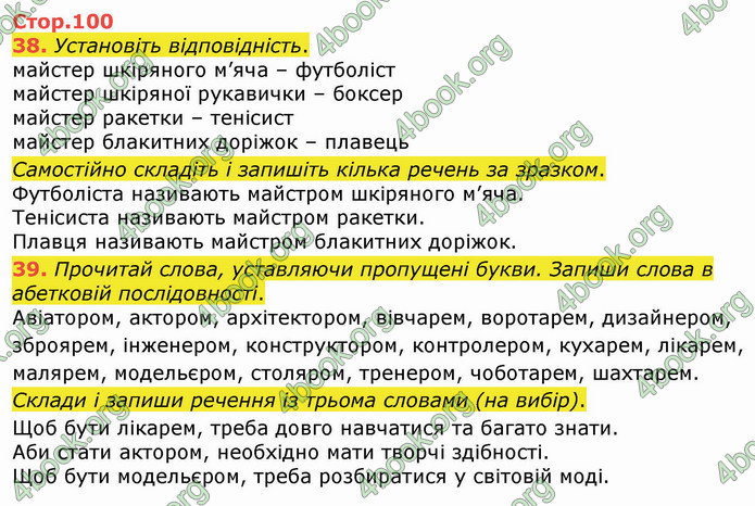 ГДЗ Українська мова 4 клас Вашуленко 2021 (1 частина)