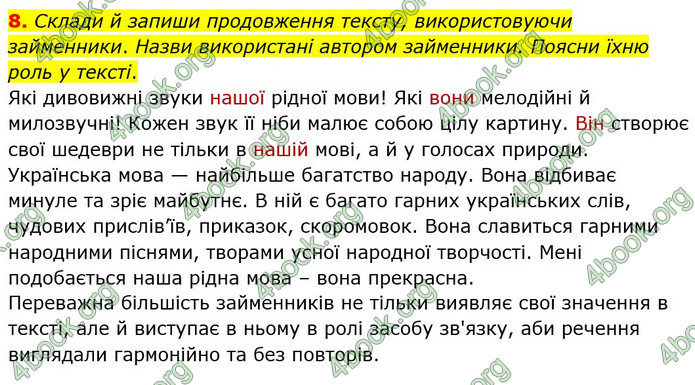 ГДЗ Українська мова 4 клас Вашуленко 2021 (1 частина)