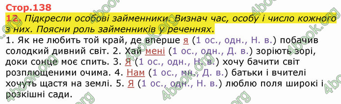 ГДЗ Українська мова 4 клас Вашуленко 2021 (1 частина)