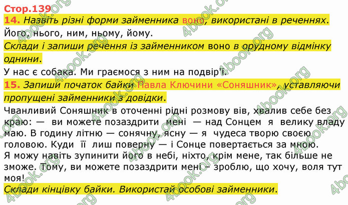 ГДЗ Українська мова 4 клас Вашуленко 2021 (1 частина)