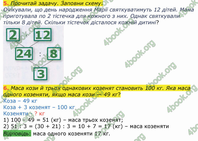 ГДЗ Зошит Математика 4 клас Листопад