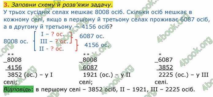 ГДЗ Зошит Математика 4 клас Листопад