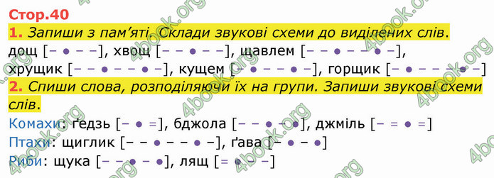 ГДЗ Зошит Українська мова 2 клас Большакова
