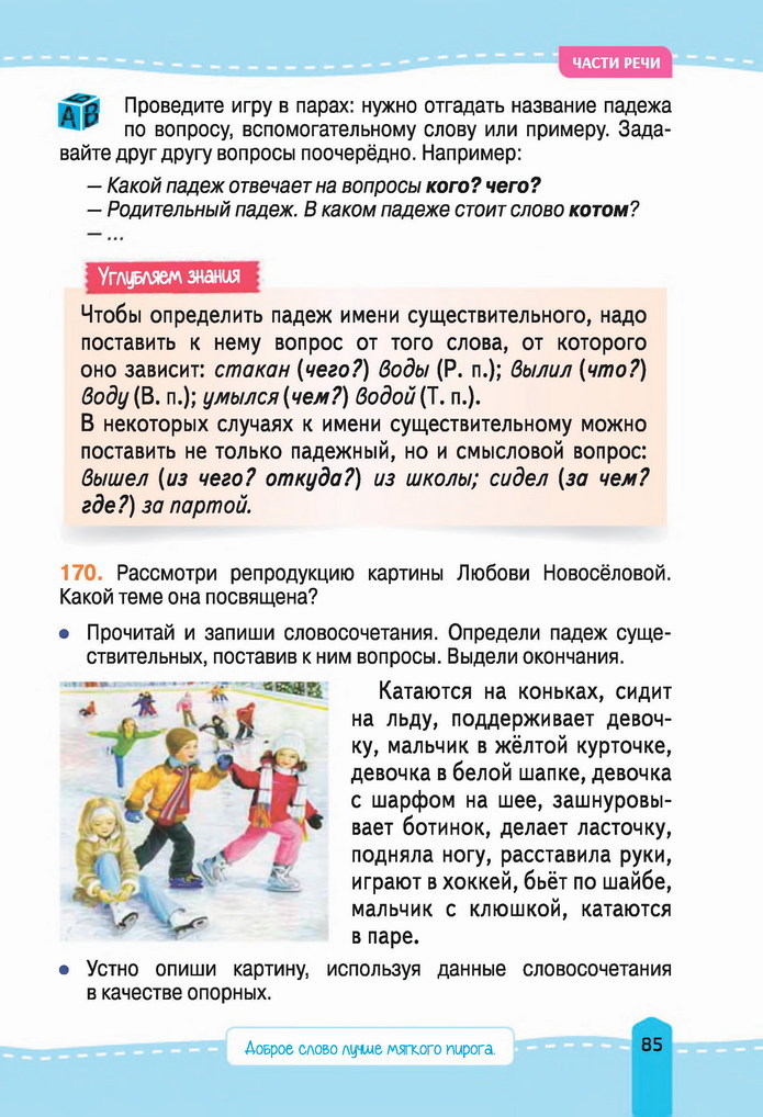 Русский язык 4 класс Лапшина 2021 (Рус.) 1 часть