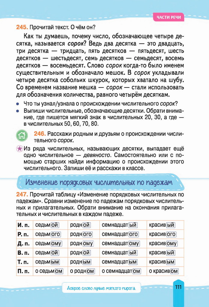 Русский язык 4 класс Лапшина 2021 (Рус.) 1 часть
