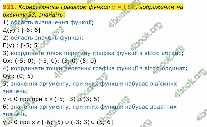 Відповіді Алгебра 7 клас Мерзляк 2020