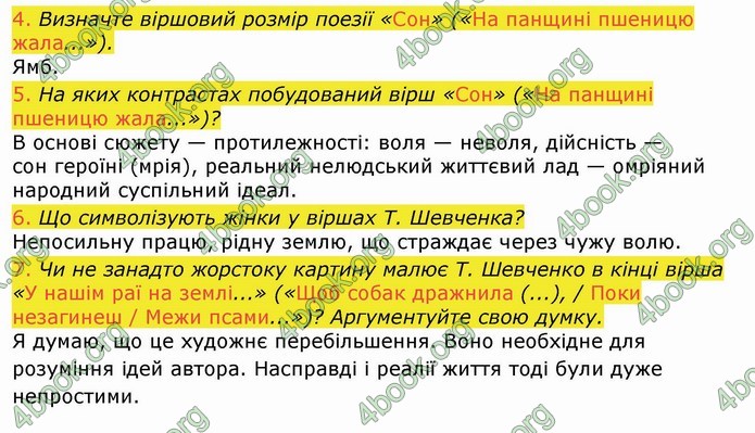 Українська література 9 клас Авраменко ГДЗ