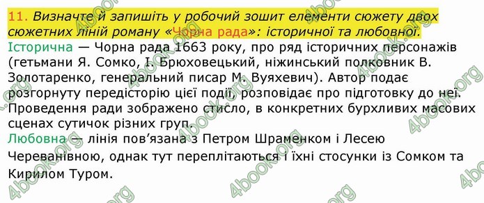 Українська література 9 клас Авраменко ГДЗ