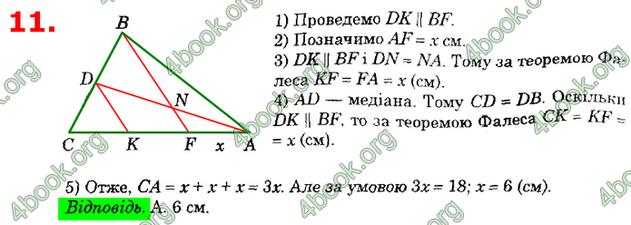 Відповіді Геометрія 8 клас Істер 2021. ГДЗ