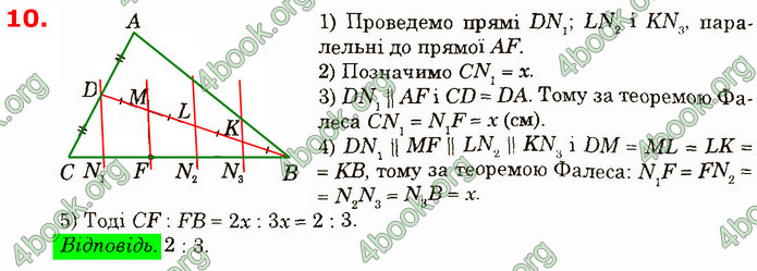 Відповіді Геометрія 8 клас Істер 2021. ГДЗ