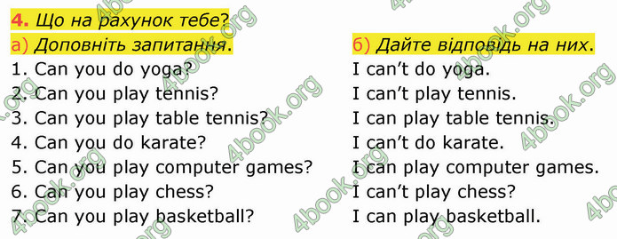 ГДЗ Зошит Англійська мова 4 клас Карпюк 2021