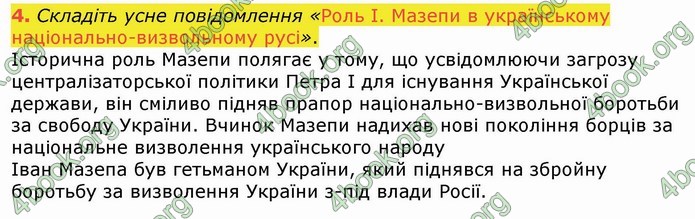 ГДЗ Історія України 8 клас Власов 2016