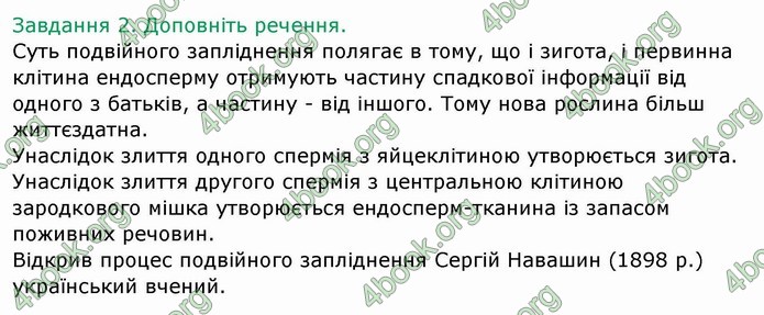 ГДЗ Зошит Біологія 6 клас Мечник