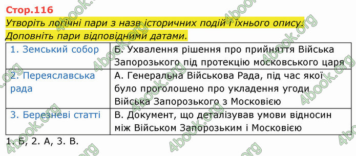 ГДЗ Історія України 8 клас Щупак 2021