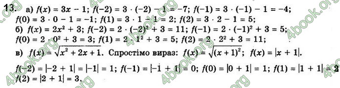 Решебник Математика 10 клас Бевз 2018. ГДЗ