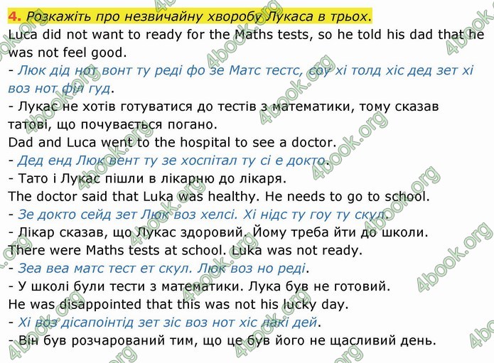 ГДЗ Англійська мова 4 клас Карпюк 2021