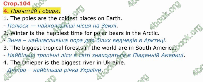 ГДЗ Англійська мова 4 клас Карпюк 2021