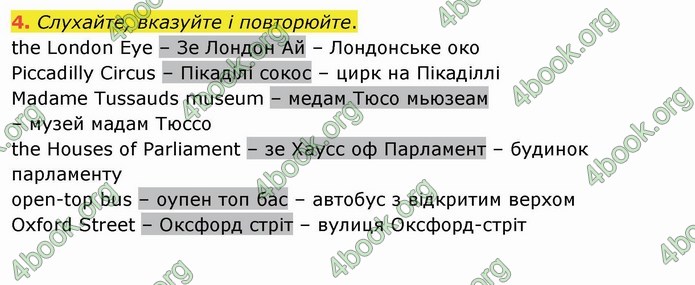 ГДЗ Англійська мова 4 клас Карпюк 2021