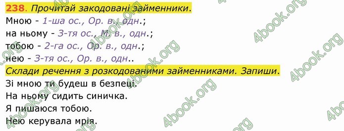 ГДЗ Українська мова 4 клас Захарійчук 2021