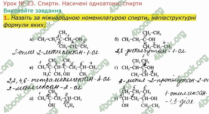 ГДЗ Робочий зошит посібник хімія 10 клас Березан