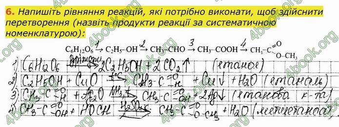 ГДЗ Робочий зошит посібник хімія 10 клас Березан