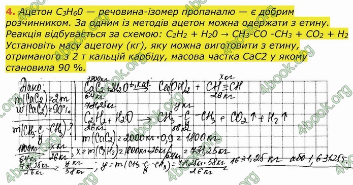 ГДЗ Робочий зошит посібник хімія 10 клас Березан