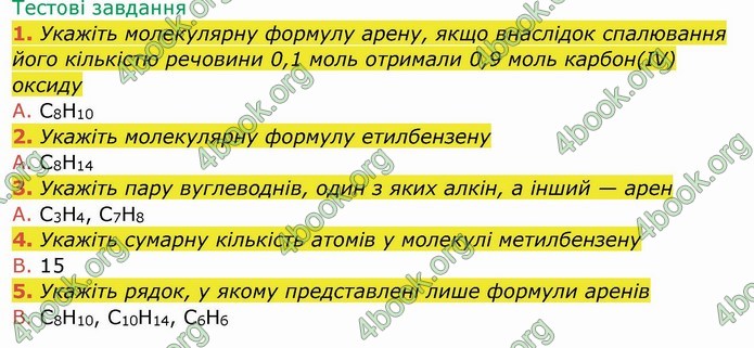 ГДЗ Робочий зошит посібник хімія 10 клас Березан