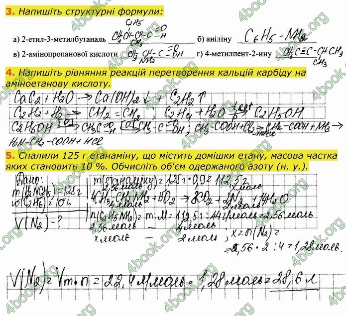 ГДЗ Робочий зошит посібник хімія 10 клас Березан