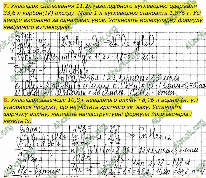 ГДЗ Робочий зошит посібник хімія 10 клас Березан