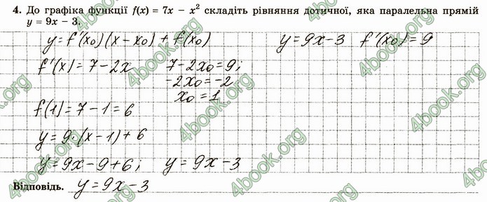 ГДЗ Зошит алгебра 10 клас Істер