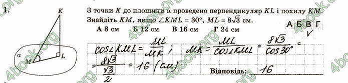 ГДЗ Зошит геометрія 10 клас Істер