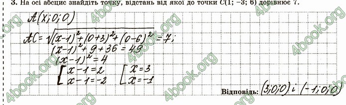 ГДЗ Зошит геометрія 10 клас Істер