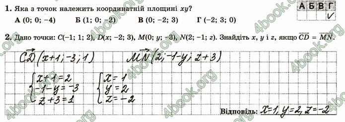 ГДЗ Зошит геометрія 10 клас Істер