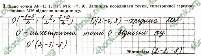 ГДЗ Зошит геометрія 10 клас Істер