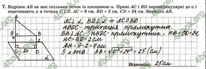 ГДЗ Зошит геометрія 10 клас Істер