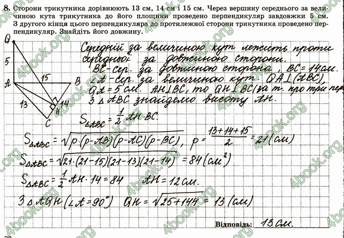 ГДЗ Зошит геометрія 10 клас Істер