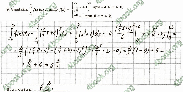 ГДЗ Зошит алгебра 11 клас Істер