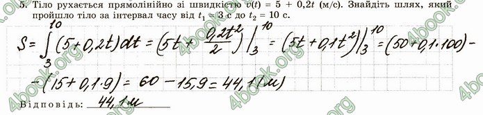 ГДЗ Зошит алгебра 11 клас Істер