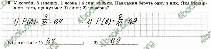 ГДЗ Зошит алгебра 11 клас Істер