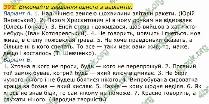 ГДЗ Українська мова 6 клас Заболотний 2019 (Рус)