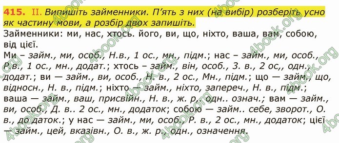 ГДЗ Українська мова 6 клас Заболотний 2019 (Рус)